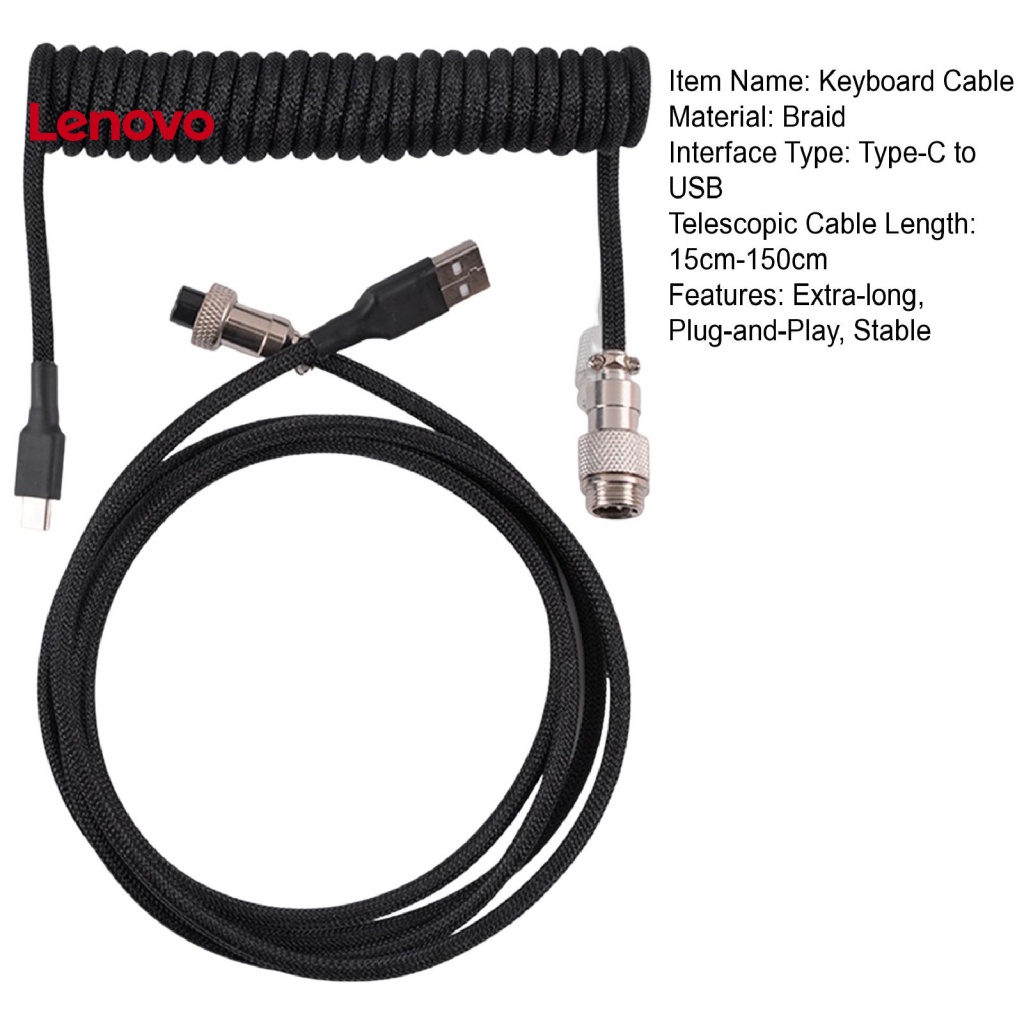 Dây Cáp Bàn Phím Cơ Type-C Màu Sắc Tươi Sáng Linh Hoạt Không Rối Cho Máy Tính Xách Tay