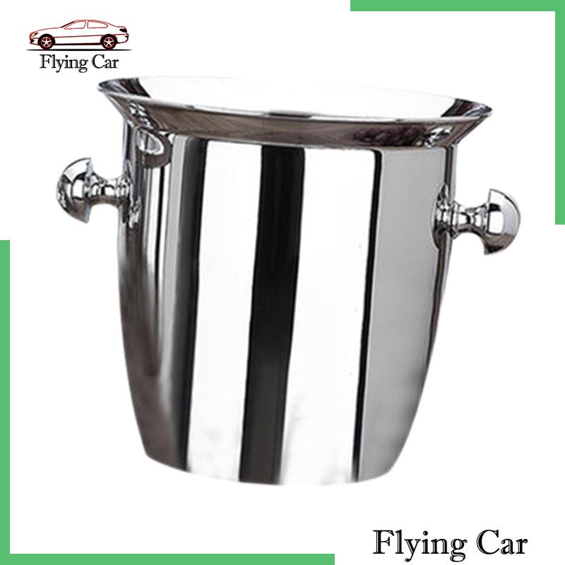 Xô Đựng Đá Bằng Thép Không Gỉ Lzdjfmy2 Di Động Tiện Dụng Cho Tiệc Nướng