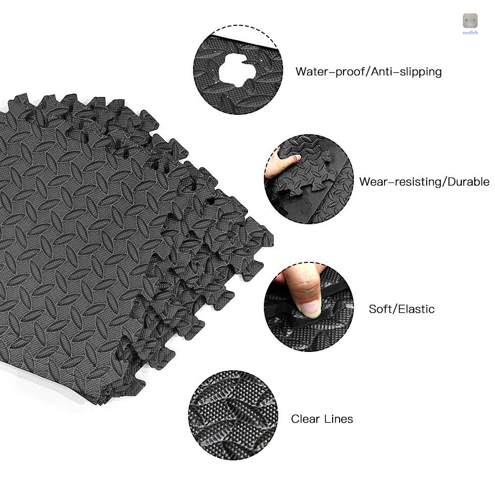 Bộ 8 Thảm Xốp Tập Thể Dục Chống Trượt 30 * 30cm