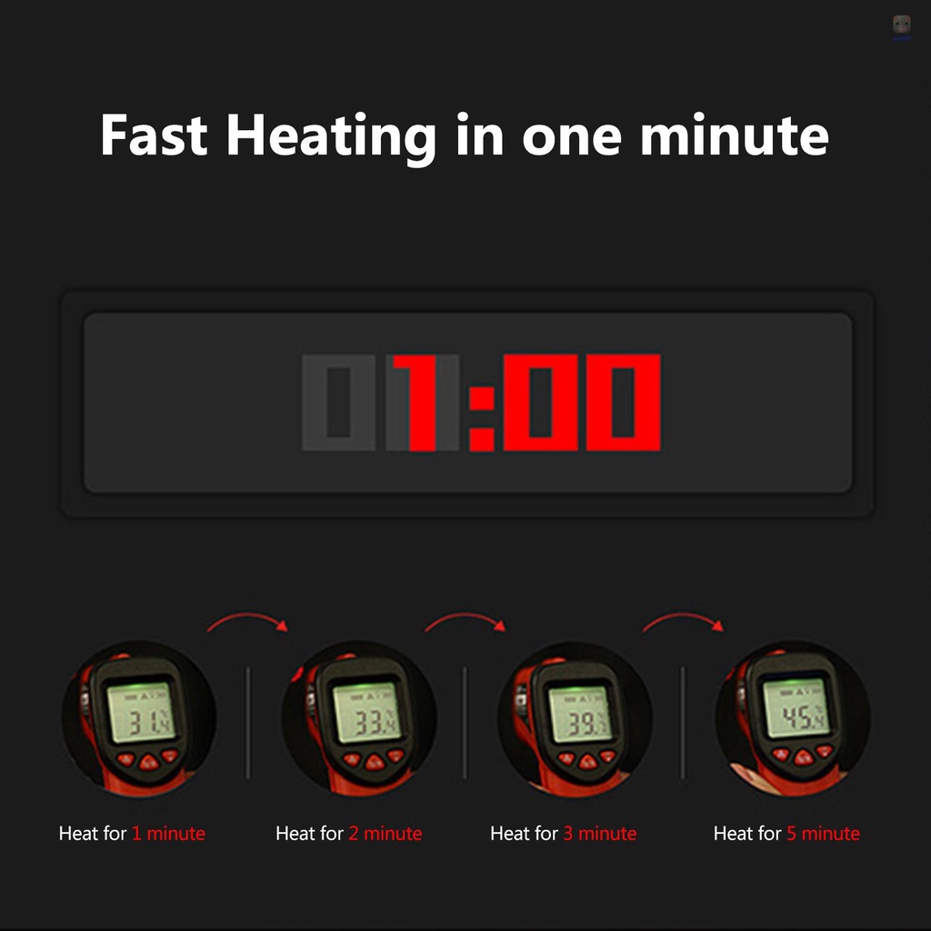 Áo Khoác Sưởi Ấm Không Tay Bằng Sợi Carbon Có Cổng Sạc USB Cho Nam Và Nữ