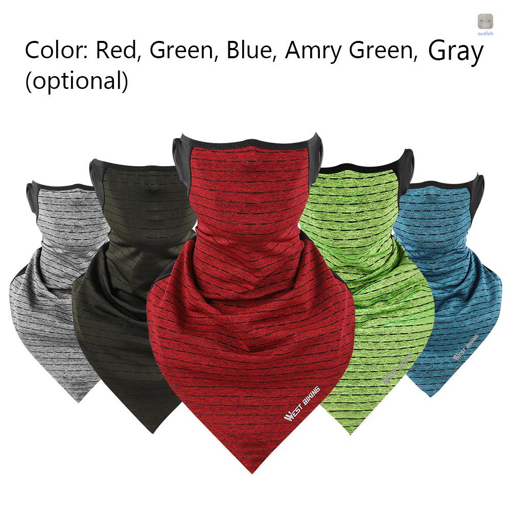 Khăn Che Mặt Bằng Lụa Chống Lạnh Chống Gió Dùng Khi Lái Xe Ngoài Trời Vào Mùa Hè