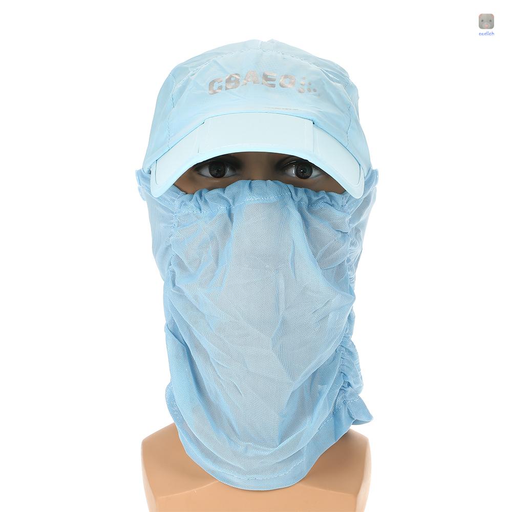 Mũ Chống Nắng Có Tấm Che Mặt Và Cổ Có Thể Tháo Rời Cho Hoạt Động Ngoài Trời