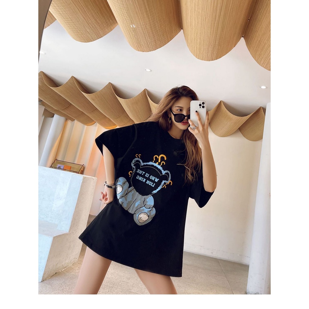 Áo Thun Ngắn Tay Dáng Rộng Phong Cách Hong Kong Thời Trang Mùa Hè Hàng Mới 2023