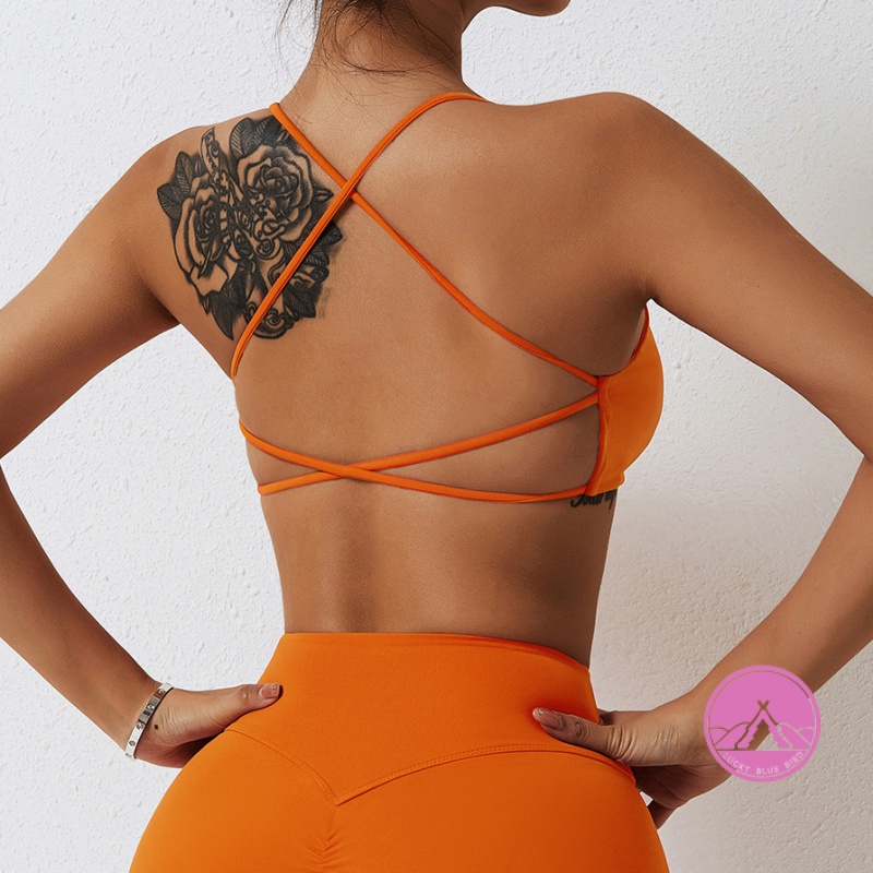 đồ tập gym gym bra đồ tập gym nữ Áo Ngực Thể Thao Đan Dây Chéo Lưng Thoáng Khí