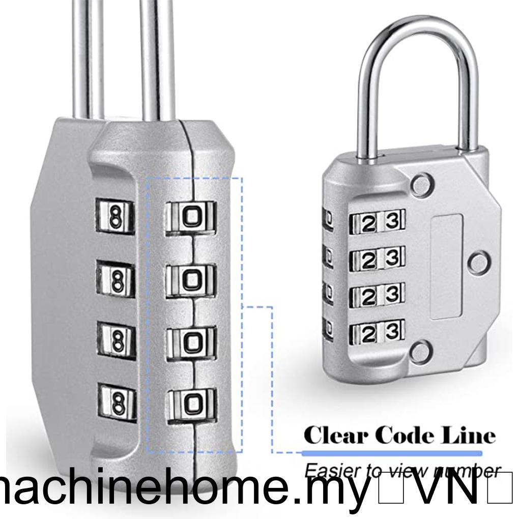 Ổ Khóa Mật Khẩu Kỹ Thuật Số Không Chìa Chống Thấm Nước Di Động Tiện Dụng Cho Hành L