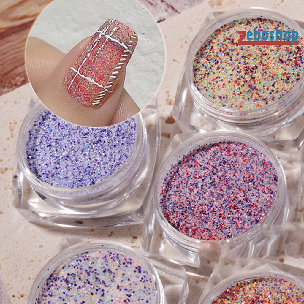 Bột Nhũ Lấp Lánh Trang Trí Móng Tay Nghệ Thuật 5g