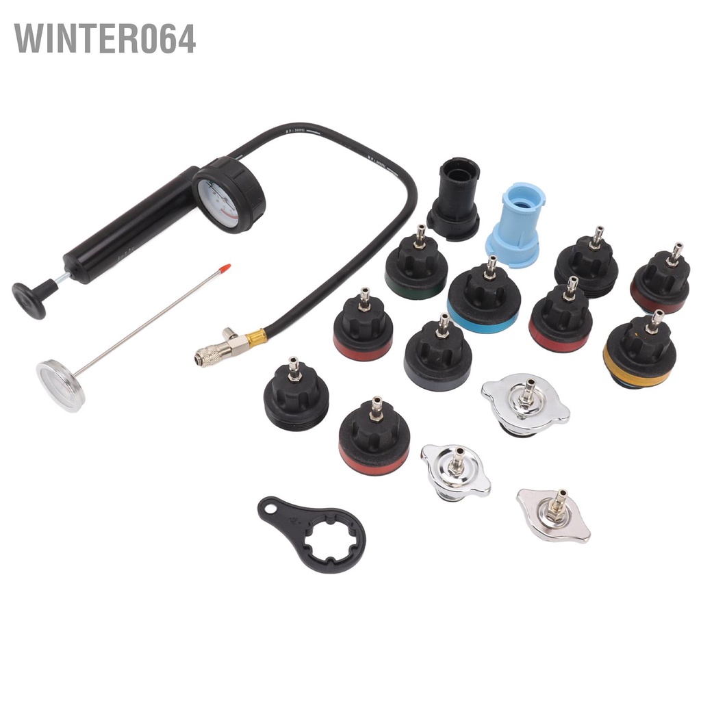 Winter064 18 Chiếc Tản Nhiệt Áp Bộ Chống Rỉ Sét Sốc Lão Hóa Tự Động Kiểm Tra Rò Thay Thế Cho Xe Ford