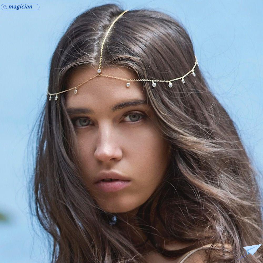 Trâm Cài Tóc Dạng Chuỗi Hạt Thời Trang Cho Nữ|Khăn Trùm Đầu Thời Trang Cho Nữ