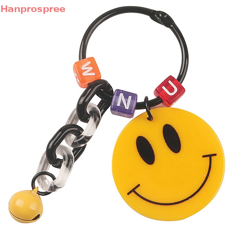 Hanprospree > Móc Chìa Khóa Hình Mặt Cười Dễ Thương Trang Trí Ba Lô Xe Hơi