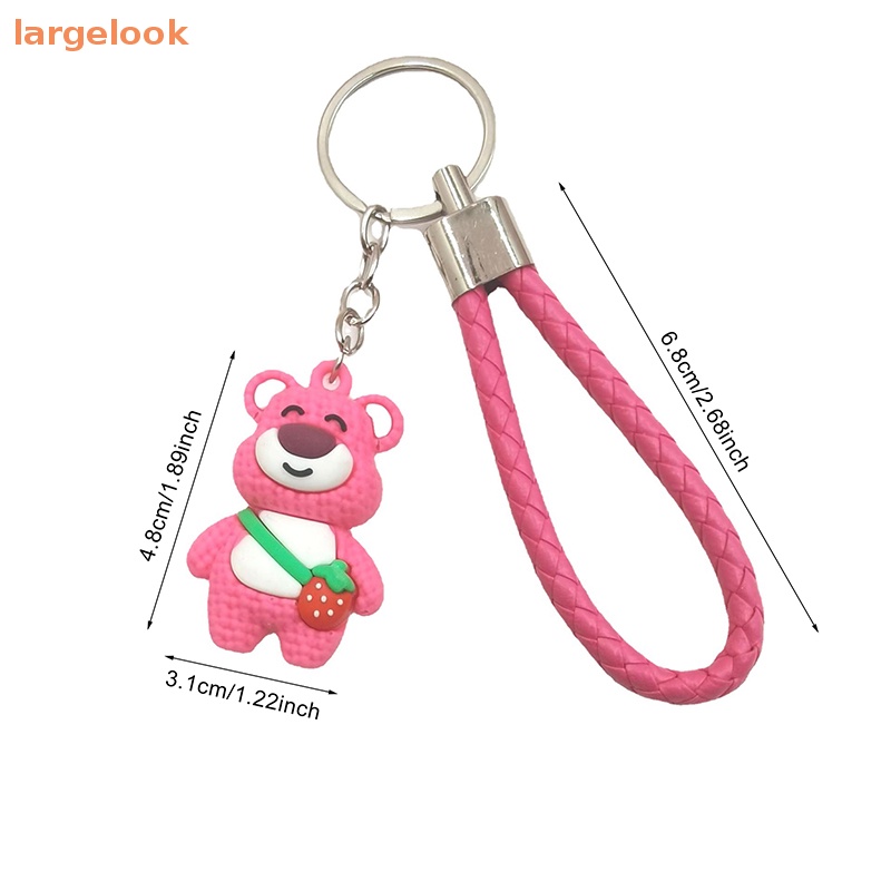 Móc Chìa Khóa Bằng Nhựa Resin Hình Winnie Hoạt Hình Dễ Thương