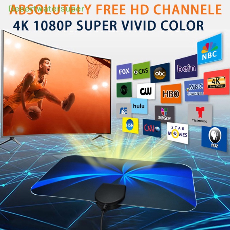 Ăng Ten Tv Kỹ Thuật Số Hdtv Phạm Vi 3000 Dặm Và Phụ Kiện