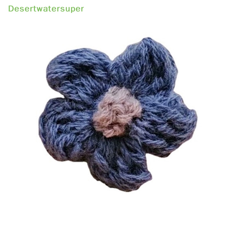 Set 10 Móc Len Hình Hoa Hướng Dương Làm Đồ Thủ Công DIY