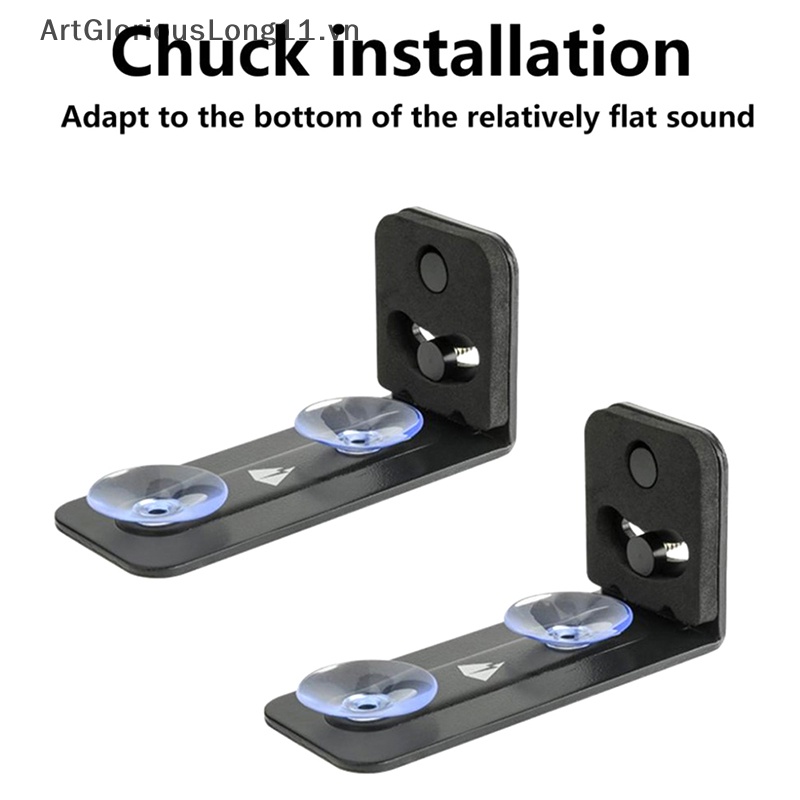 Giá Đỡ Loa Gắn Tường Bằng Kim Loại Chống Trượt Thông Dụng Cho Phòng Khách