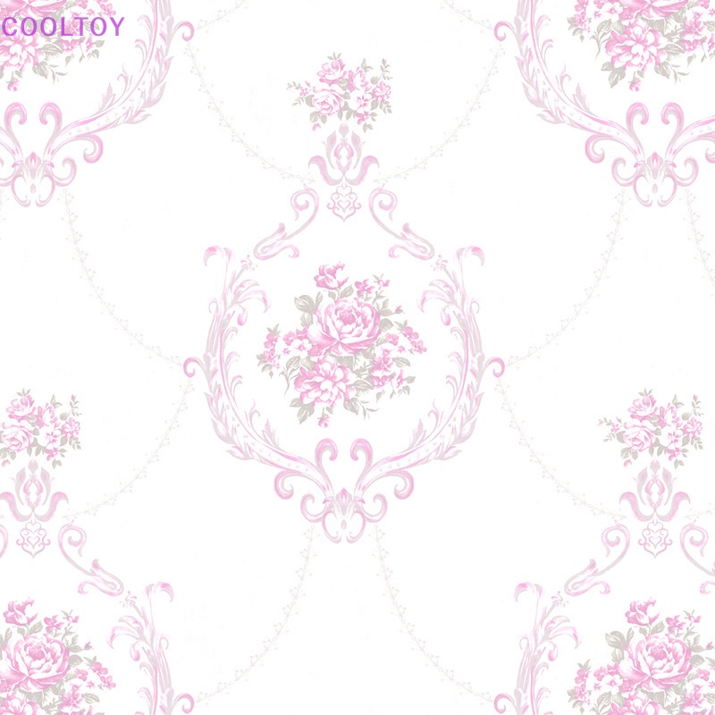 1 Đề Can Dán Tường Hình Hoa Dễ Thương Trang Trí Nhà Búp Bê