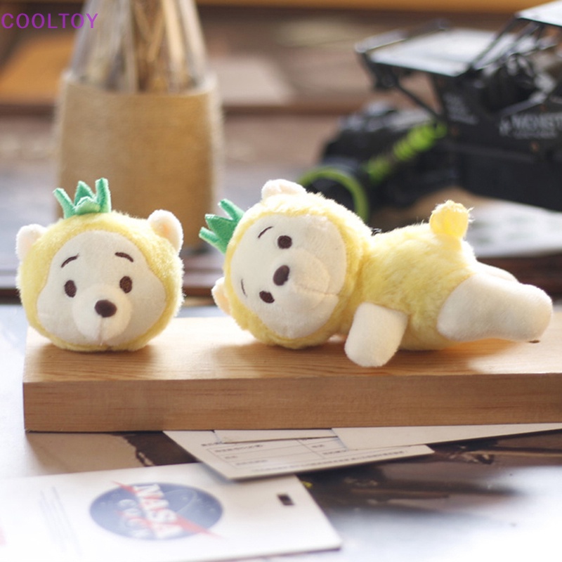 1 Móc Khóa Gấu Pooh Nhồi Bông Mềm Mại Dễ Thương