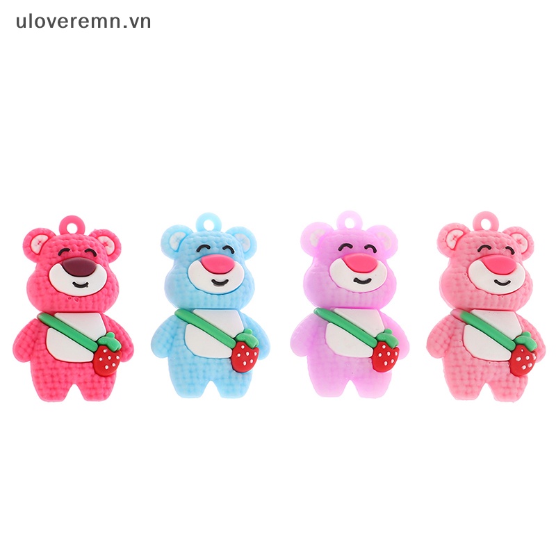 1 Móc Khóa Hình Gấu Bông Hoạt Hình Đáng Yêu