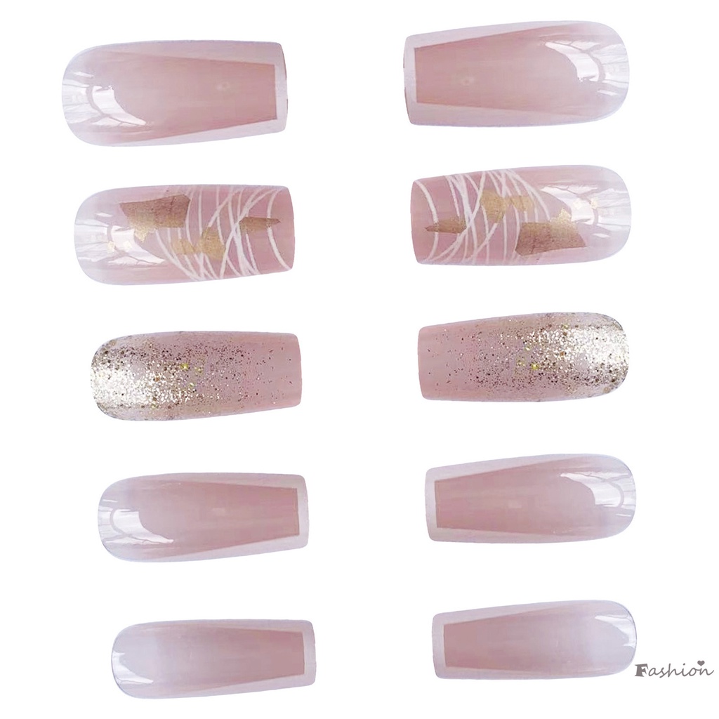 Bộ Móng Tay Giả Siêu Dẻo Bền Và Dễ Thương Cho Nữ