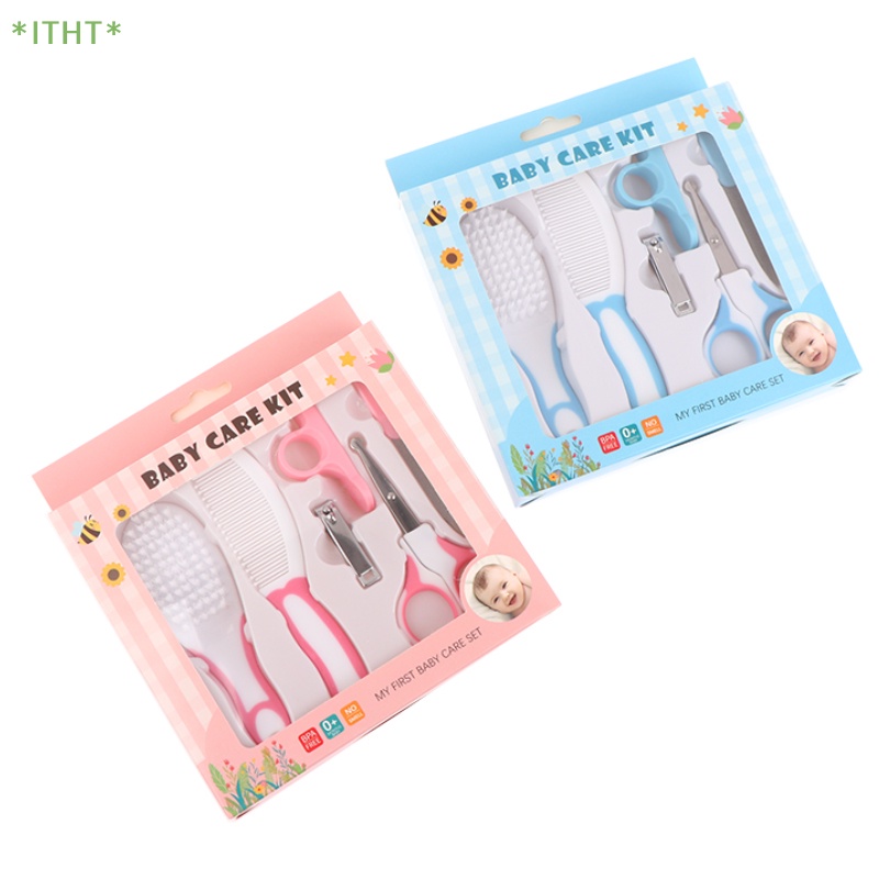 Bộ 6 Dụng Cụ Vệ Sinh Chăm Sóc Sức Khỏe Cho Bé Mới