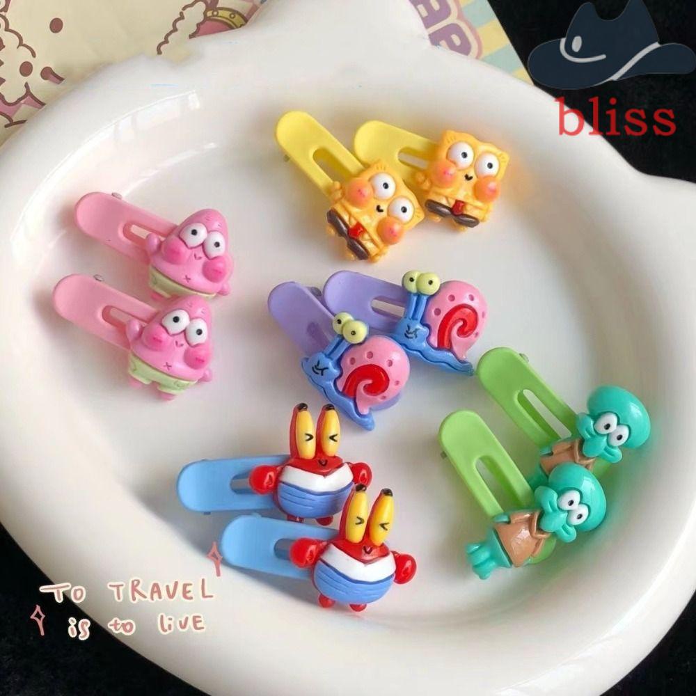 Kẹp Tóc Mỏ Vịt Họa Tiết Hoạt Hình Phong Cách Retro Sáng Tạo