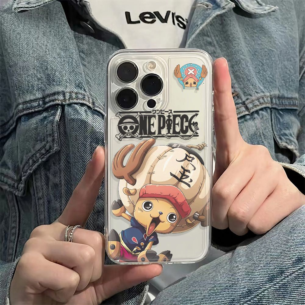 ✅Ốp Điện Thoại Dẻo Họa Tiết Hoạt Hình Chopper Dễ Thương Chống Sốc Cho iPhone12 14proplus 11 13 6Inch max78