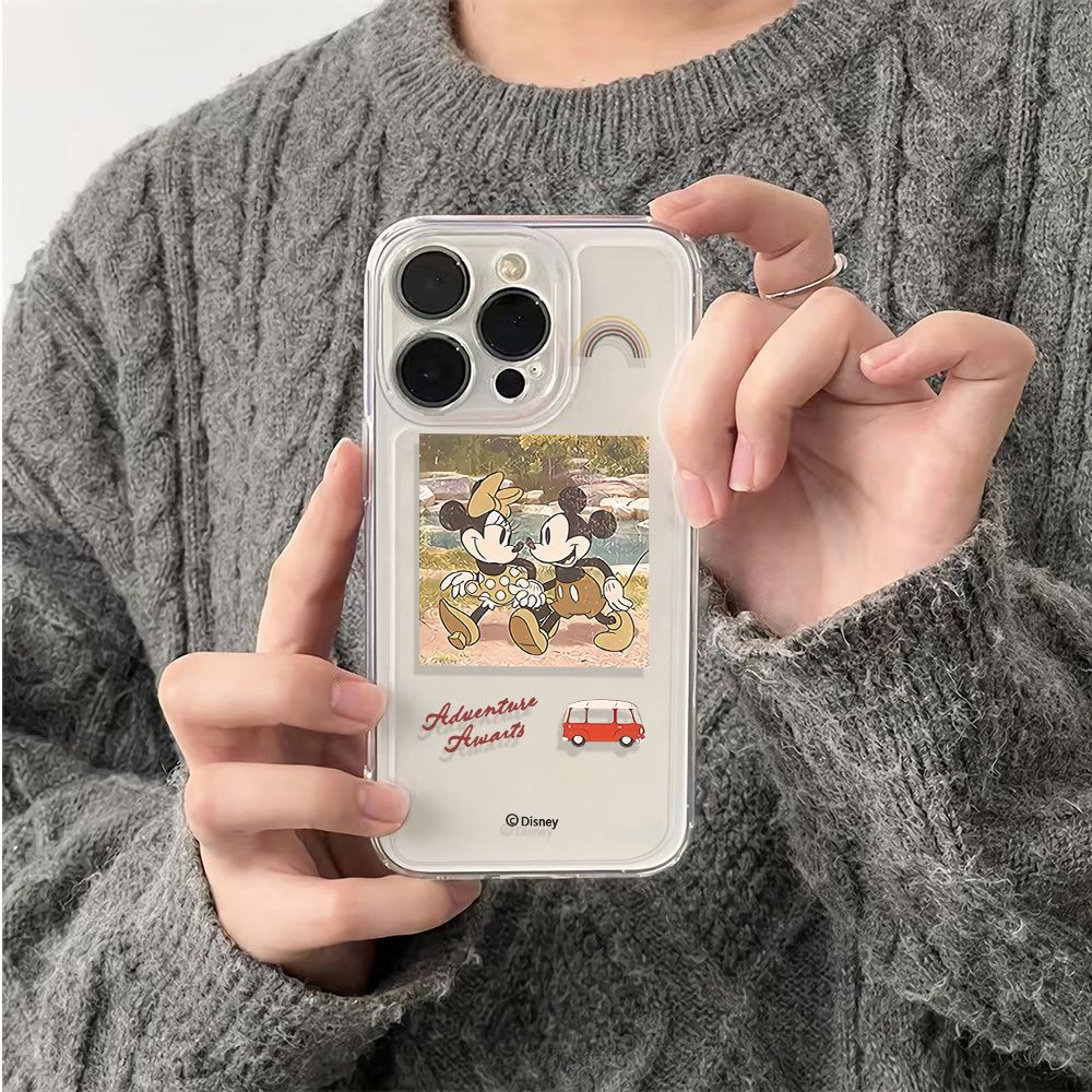 ✅Dây Cáp Ni Dài 11m 11m Dùng Cho iPhone12781314Ốp Điện Thoại Dẻo Họa Tiết Hoạt Hình Mickey Dễ Thương Chống Sốc Cho Iphone proplusmax Style 6In