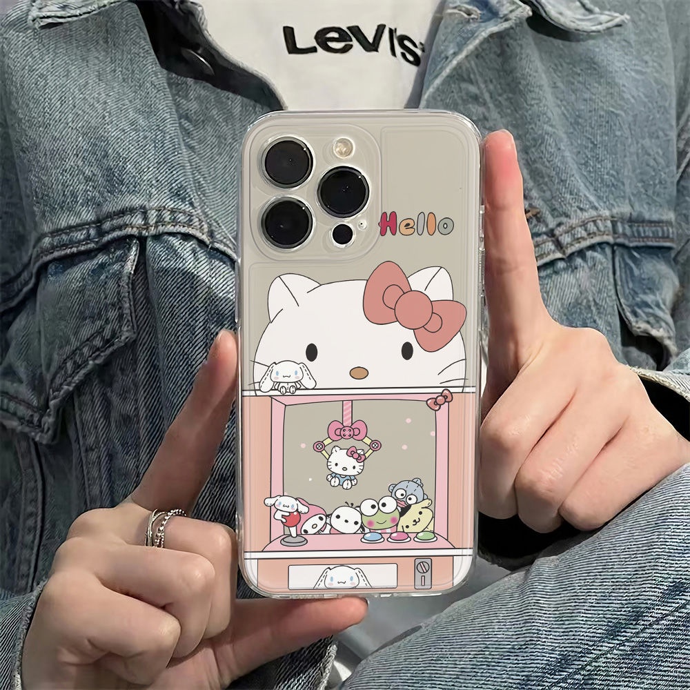 ✅Ốp Điện Thoại Dẻo Họa Tiết Chú Mèo Dễ Thương Chống Sốc Cho Iphone1 iPhone12 7813 6In14Pro max11 UF0I