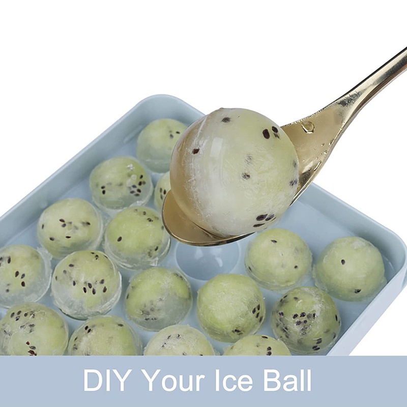 Khay Làm Đá Hình Tròn / Vuông Tiện Dụng Cho Làm Đá Viên Cocktail