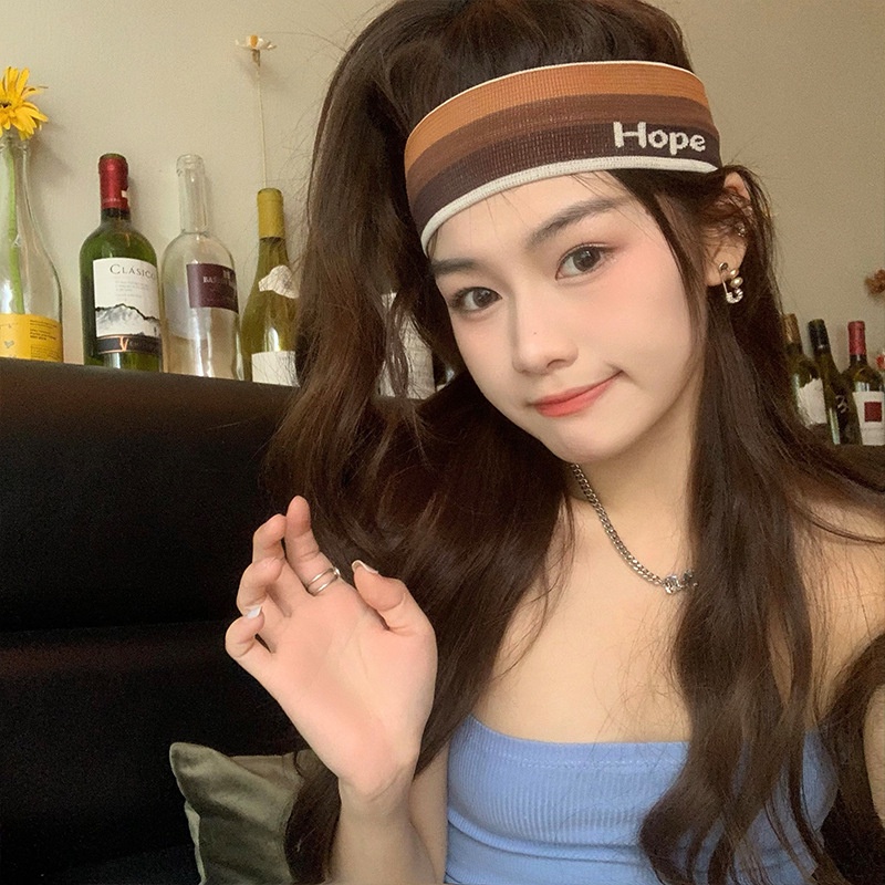 Băng Đô Thể Thao Thấm Hút Mồ Hôi Màu Sắc Phù Hợp Cho Mùa Hè