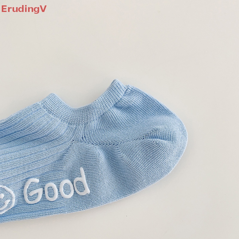 [ErudingV] Vớ Cotton Mỏng Thoáng Khí In Chữ Thời Trang Xuân Hè Cho Nữ [Mới]