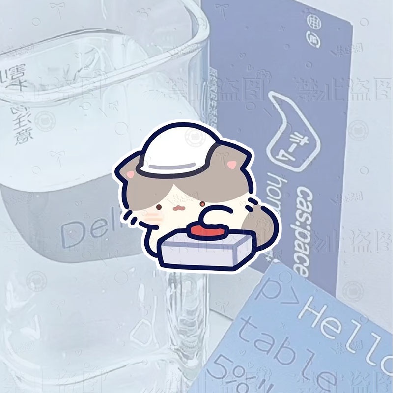 Kẹp Tài Liệu Bằng Acrylic Hai Mặt Hình Cá Mập / Chuột Hamster Hoạt Hình Cho Văn Phòng