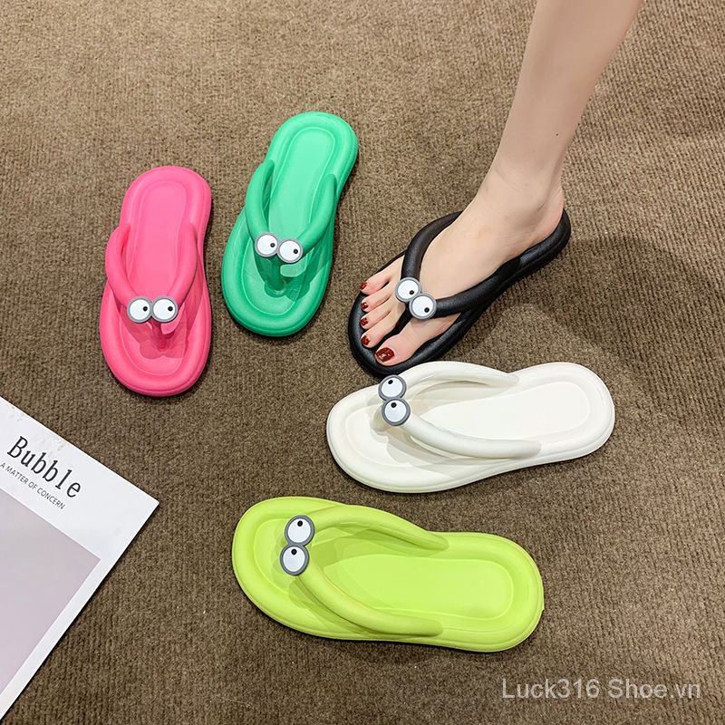 Dép Xỏ Ngón Đế Bằng Chống Trượt Phong Cách Anh Quốc Thời Trang Xuân Hè 2023