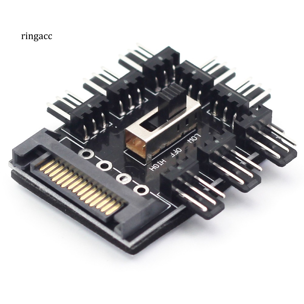 Bộ Chuyển Đổi Quạt Tản Nhiệt 2 Chiều 1 Sang 8 Cho Máy Tính