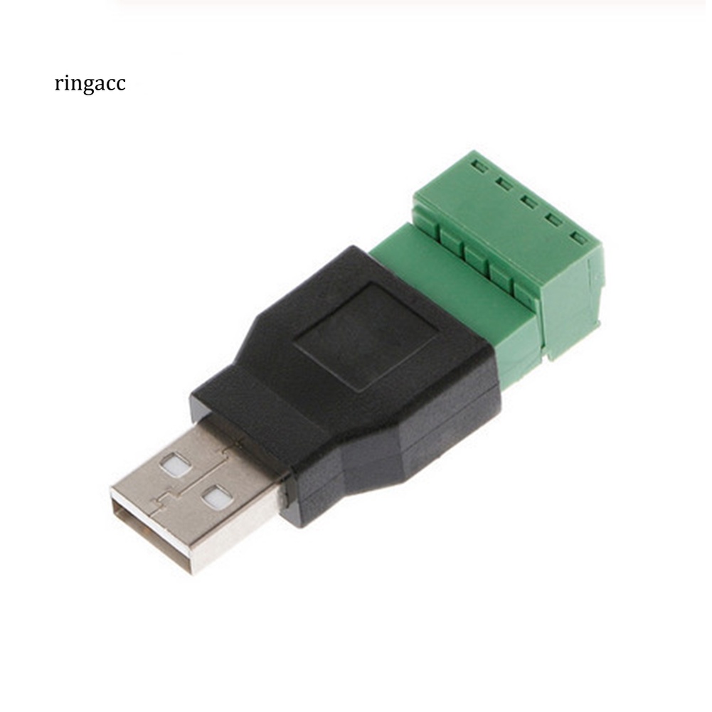 Đầu Nối RGA USB 2.0 Type A Male / Female Sang Female