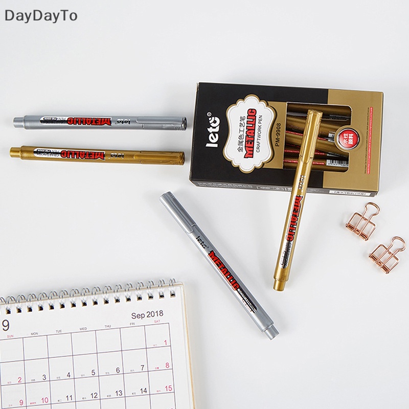 Bút Đánh Dấu Album Màu Vàng / Bạc Nghệ Thuật Diy