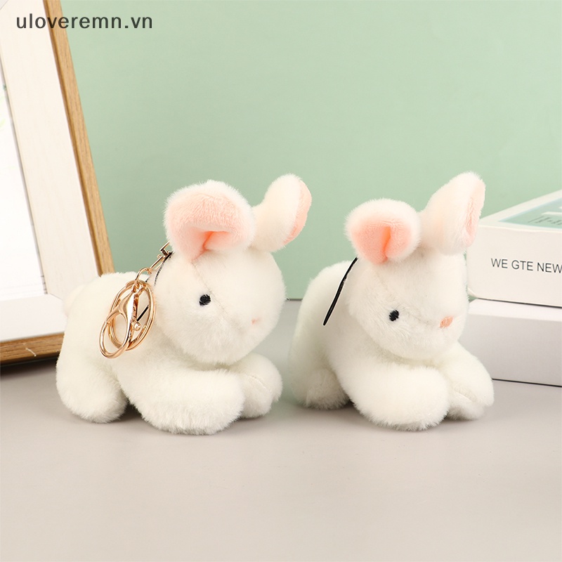 Móc Khóa Thỏ Nhồi Bông 11CM Dễ Thương