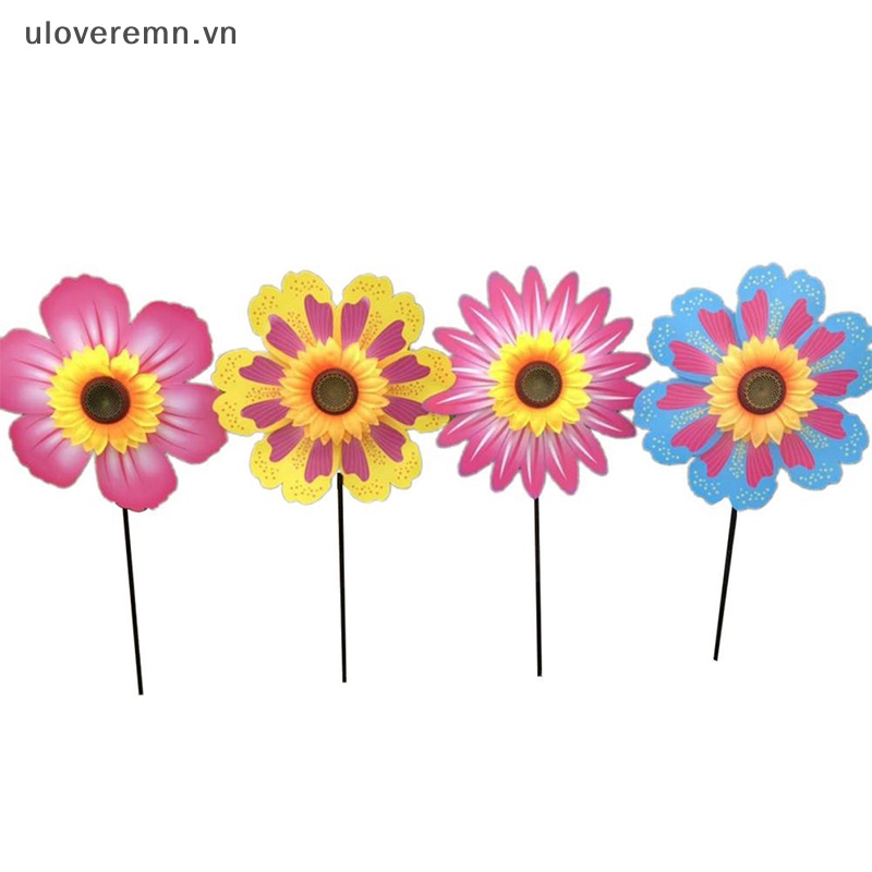 Chong Chóng Gió Thiết Kế Hoa Hướng Dương Nhiều Màu Sắc Đẹp Mắt