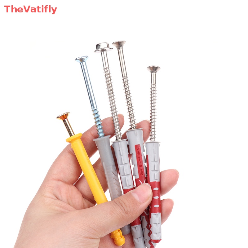 [Thevalifly] Set 2 Ống Nối Dài Phích Cắm Ống Nhựa Nylon Gắn Tường