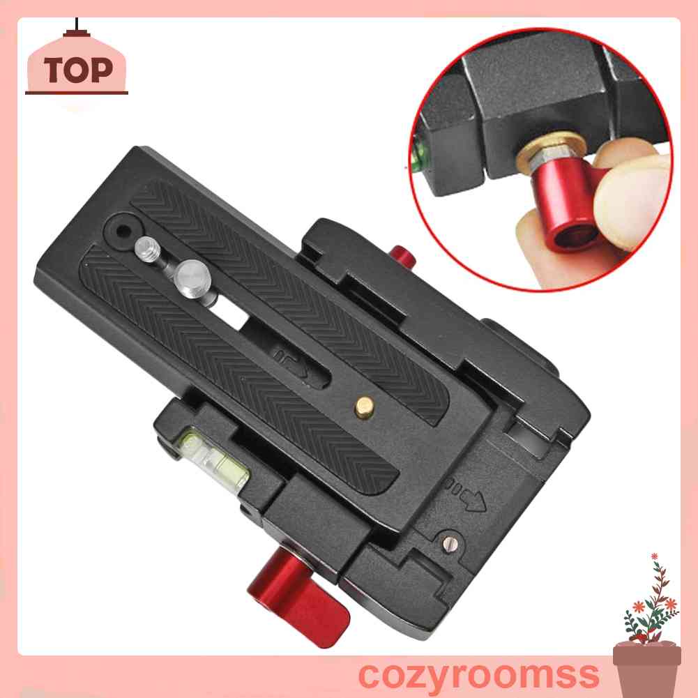 Tấm Tháo Lắp Nhanh P200 Bằng Hợp Kim Nhôm Cho Chân Tripod Manfrotto 501 Q5