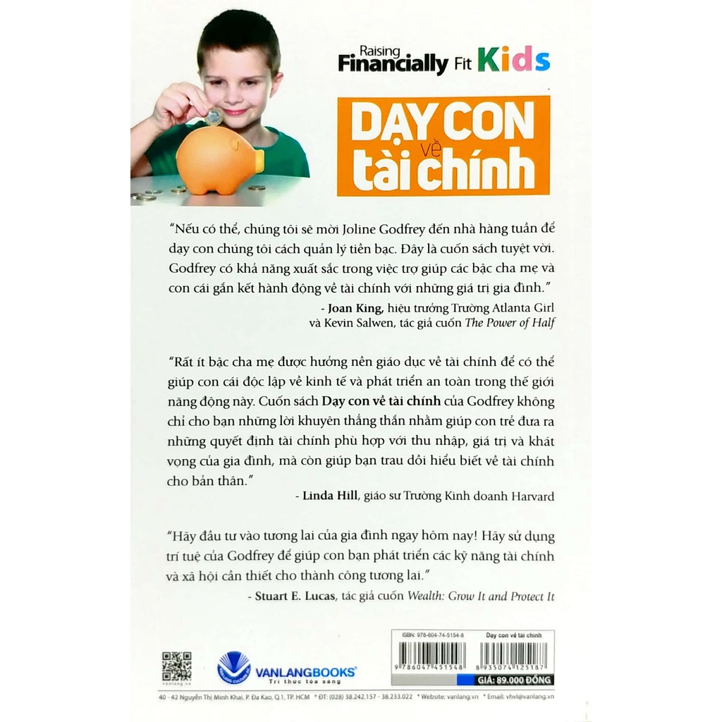 Sách Dạy Con Về Tài Chính