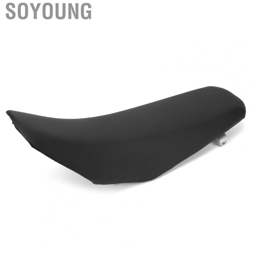Soyoung Motorcycle Seat Assembly  Black Motorcycle Seat  Fit for Honda CRF110 CRF110F 2013‑2016 Dirt Bike Motorcycle Seat