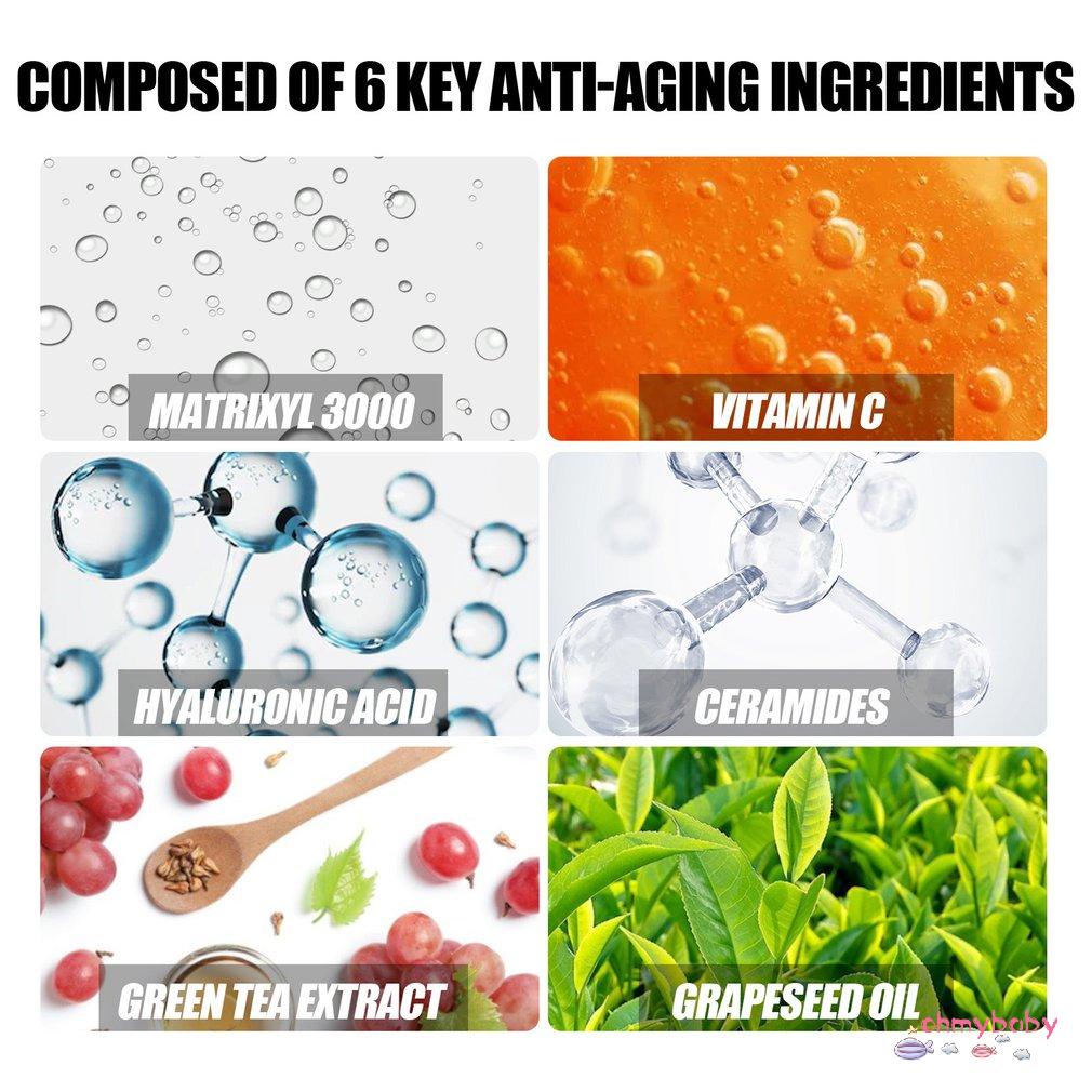 [OMB] 30Ml Wrinkle Hydration Thu nhỏ lỗ chân lông Sửa chữa dưỡng ẩm Chăm sóc da săn chắc Nâng nếp nhăn Tinh chất làm [Z/11]