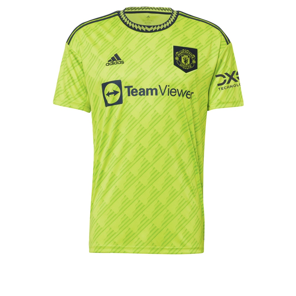 adidas Bóng đá Áo Đấu Thứ Ba Manchester United 22/23 Nam màu xanh lá HE2981