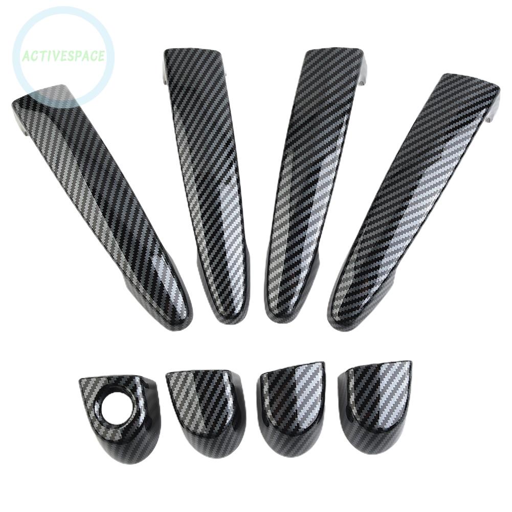 Carbon-Fiber Door Handle Covers Trims Parts For BMW 320i/328i/325i 2005-12【BMW】