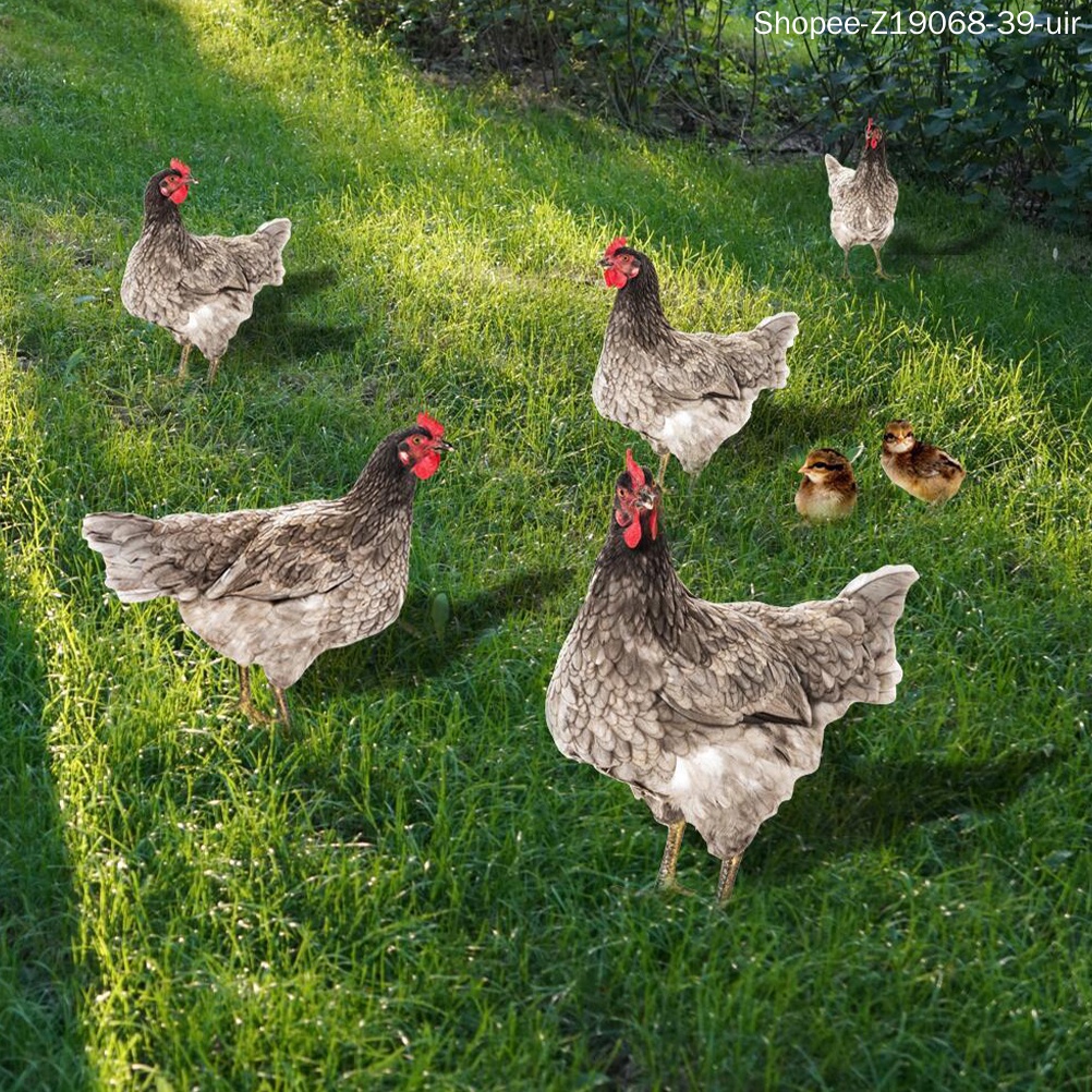 Set 3 Thẻ Điêu Khắc Hình Động Vật Trang Trí Lễ Phục Sinh