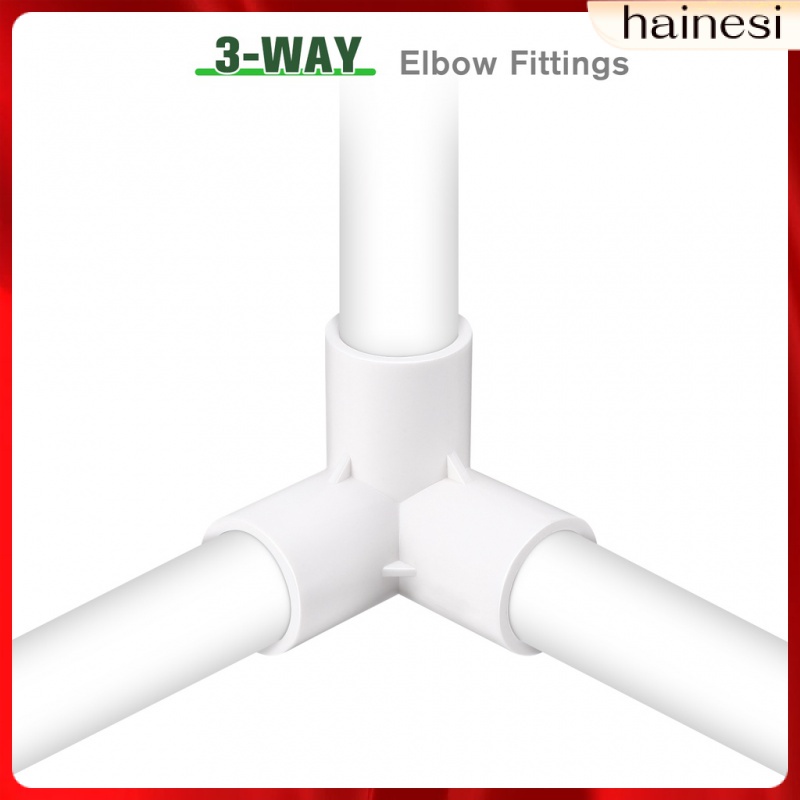 Bộ 8 Phụ Kiện Ống Nối Khuỷu Tay 3 / 4 Inch Bằng Pvc Chất Lượng Cao