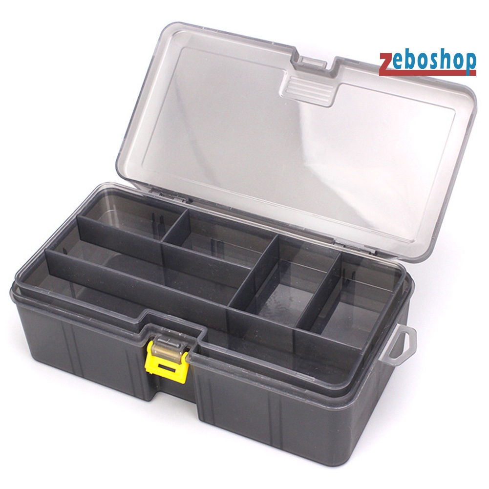 Hộp Đựng Mồi Câu Cá Bằng Nhựa Hai Lớp Chống Thấm Nước Ốp