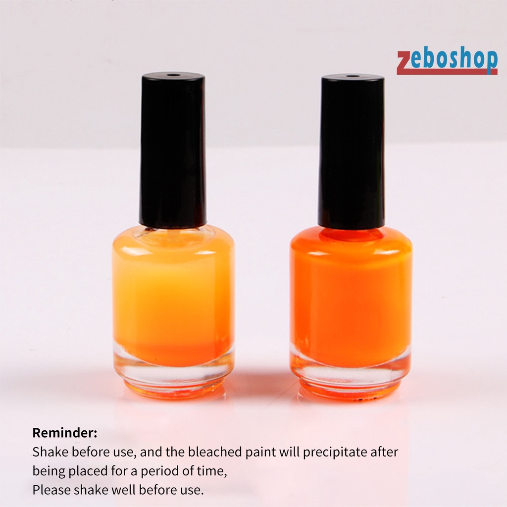 Zeboshop Sơn Nổi Nhiều Màu Sắc 15ml Độ Thanh Lọc Cao Tiện Dụng