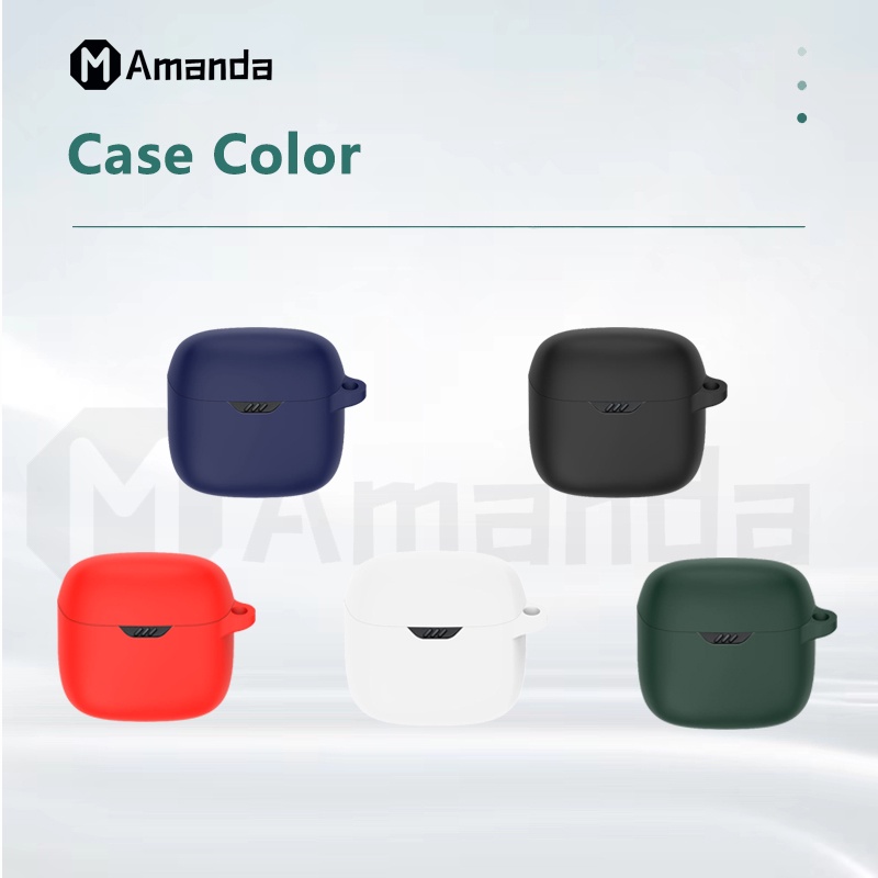 JC00 JBL TUNE FLEX case  / JBL CLUB PRO+TWS case   Dustproof Silicone Protective Case For TUNE FLEX  /   CLUB PRO+