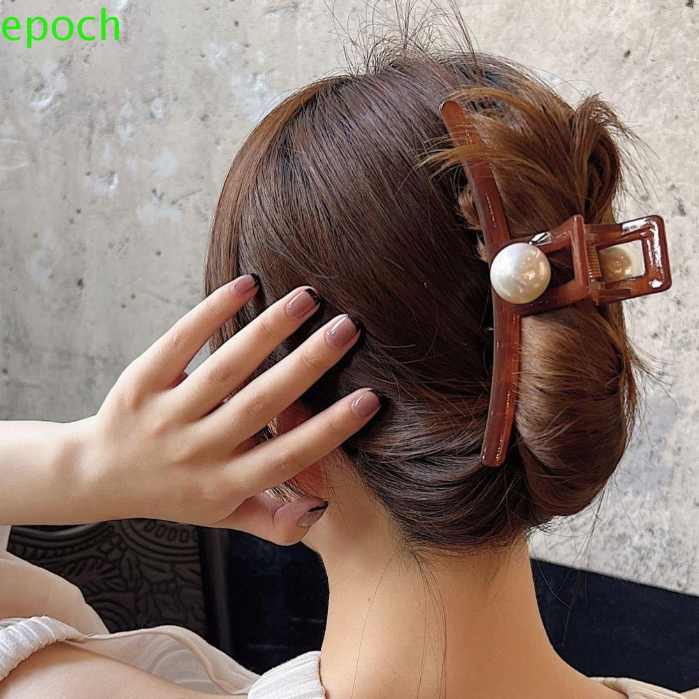 Epoch Kẹp Tóc Chống Trượt Phong Cách Hàn Quốc Vintage Đơn Giản Dành Cho Nữ