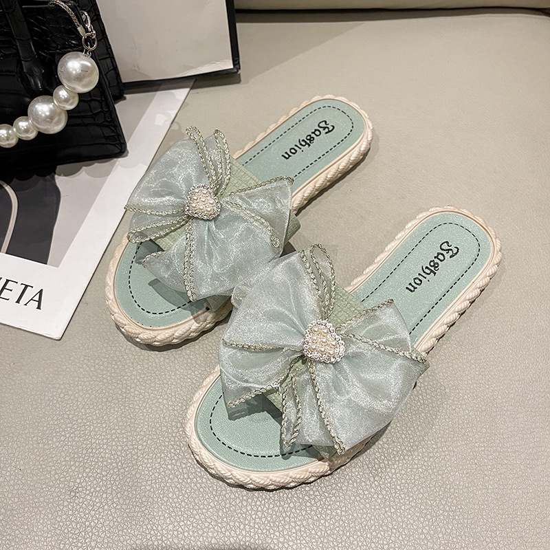 Sandal Thắt Nơ Phiên Bản Hàn Quốc Mới Dành Cho Nữ